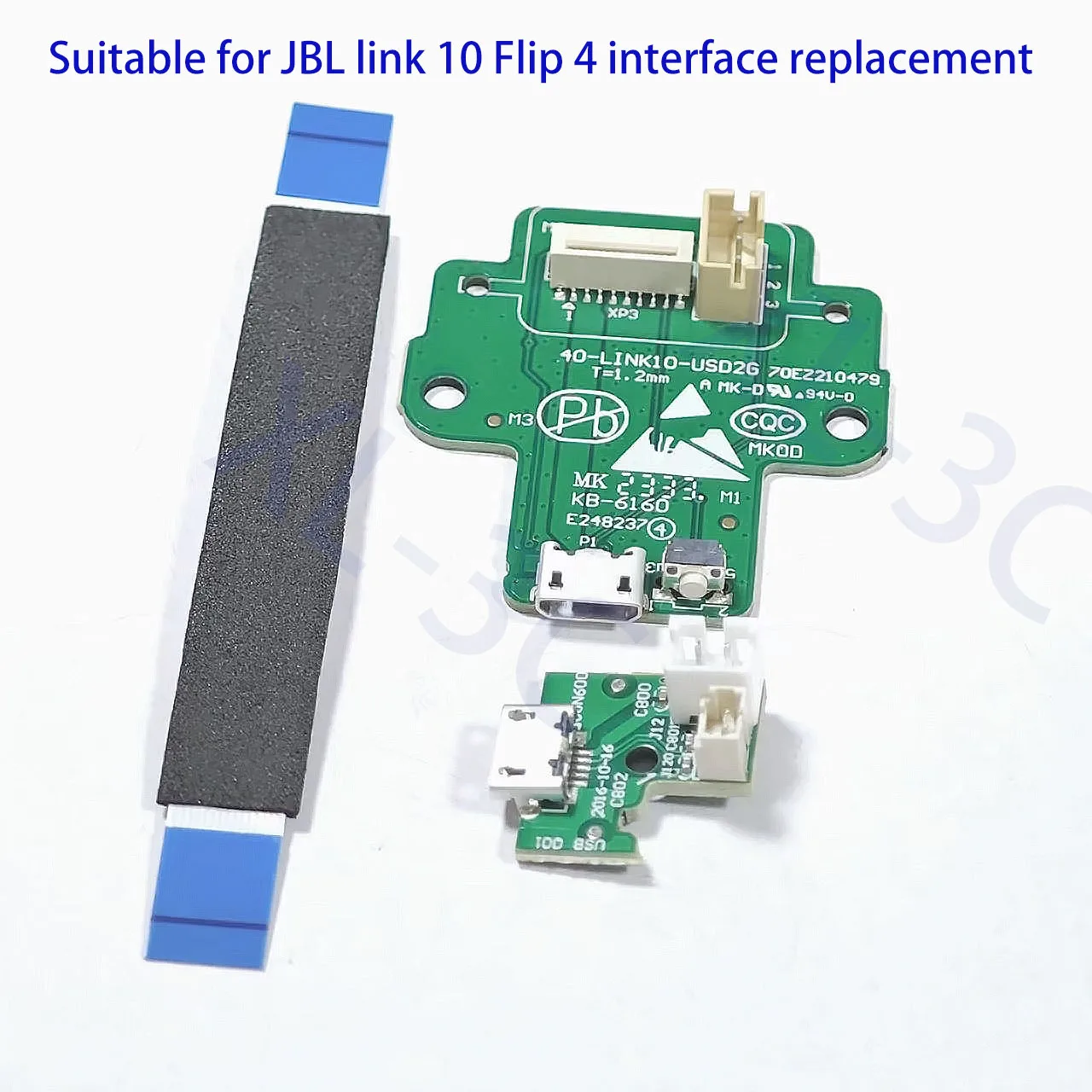 Flip5 TL charging port PCB small board connector for JBL FLIP 5 FLIP 4 LINK10 GG/TL usb-c socket power interface replacement view 4