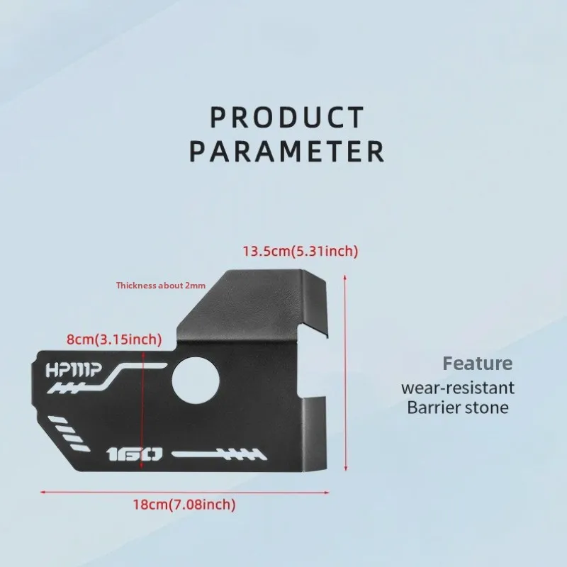 Защитная крышка двигателя мотоцикла для Honda PCX160 VARIO160 ADV160 Защитная крышка шасси Защитная плата двигателя