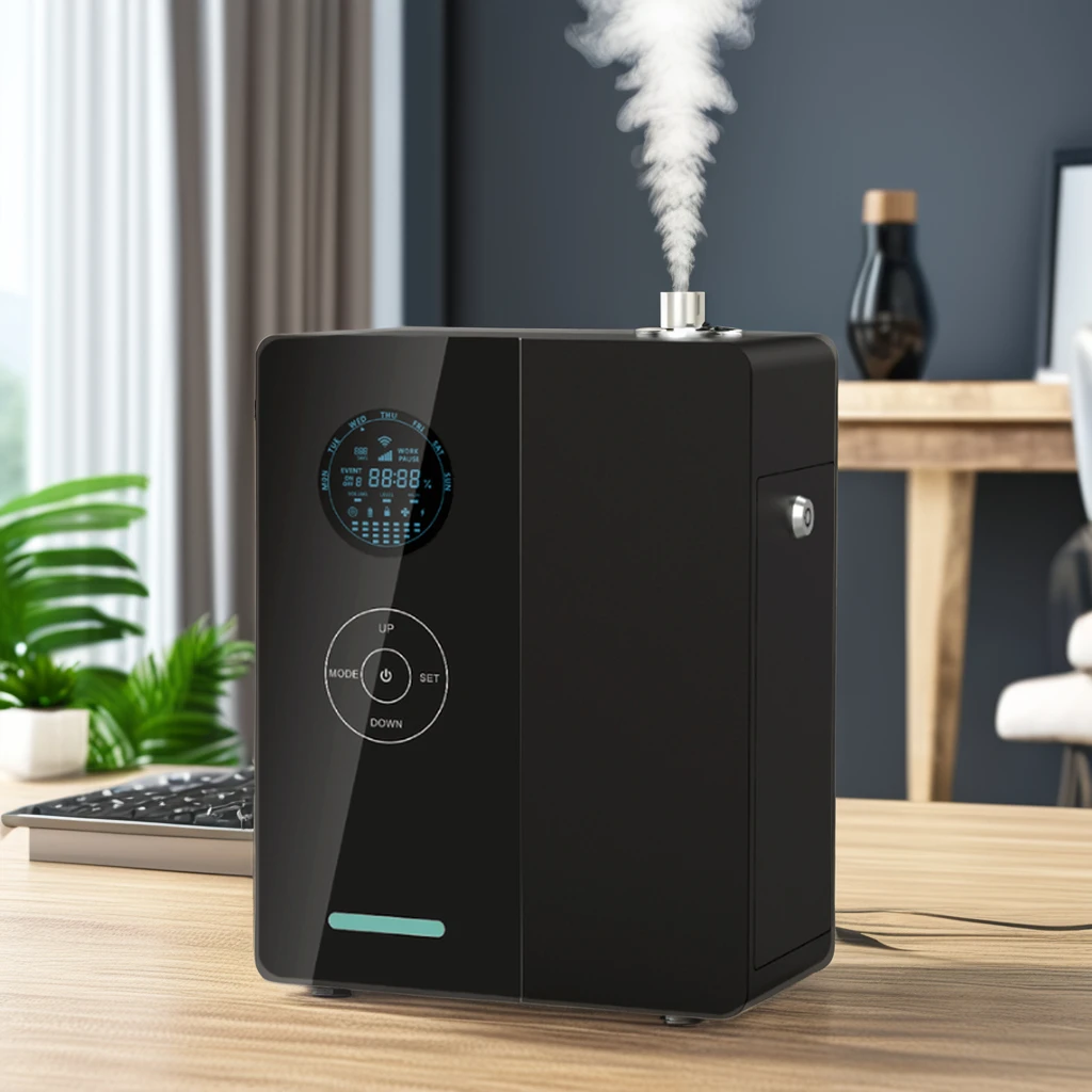 200ml Smart Wall-mounted Aroma Diffusers for Hotels High-Performance Fragrance Scent Machine Lobby HVAC Scent Nebulizing Sprayer