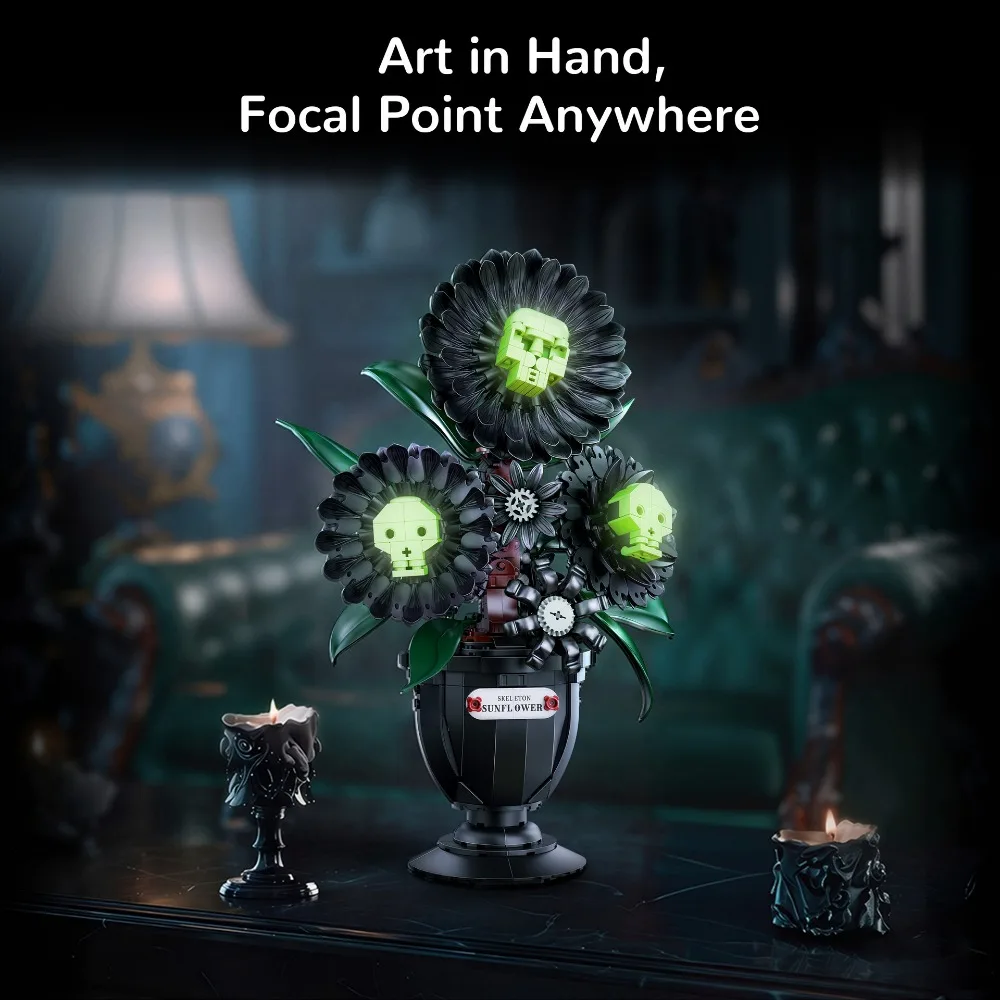 vaso-decorativo-gotico-a-forma-di-teschio-luminoso-nero-con-girasoli-scultura-fai-da-te-che-ricorda-un-composizione-floreale-per-scrivania-e-soggiorno