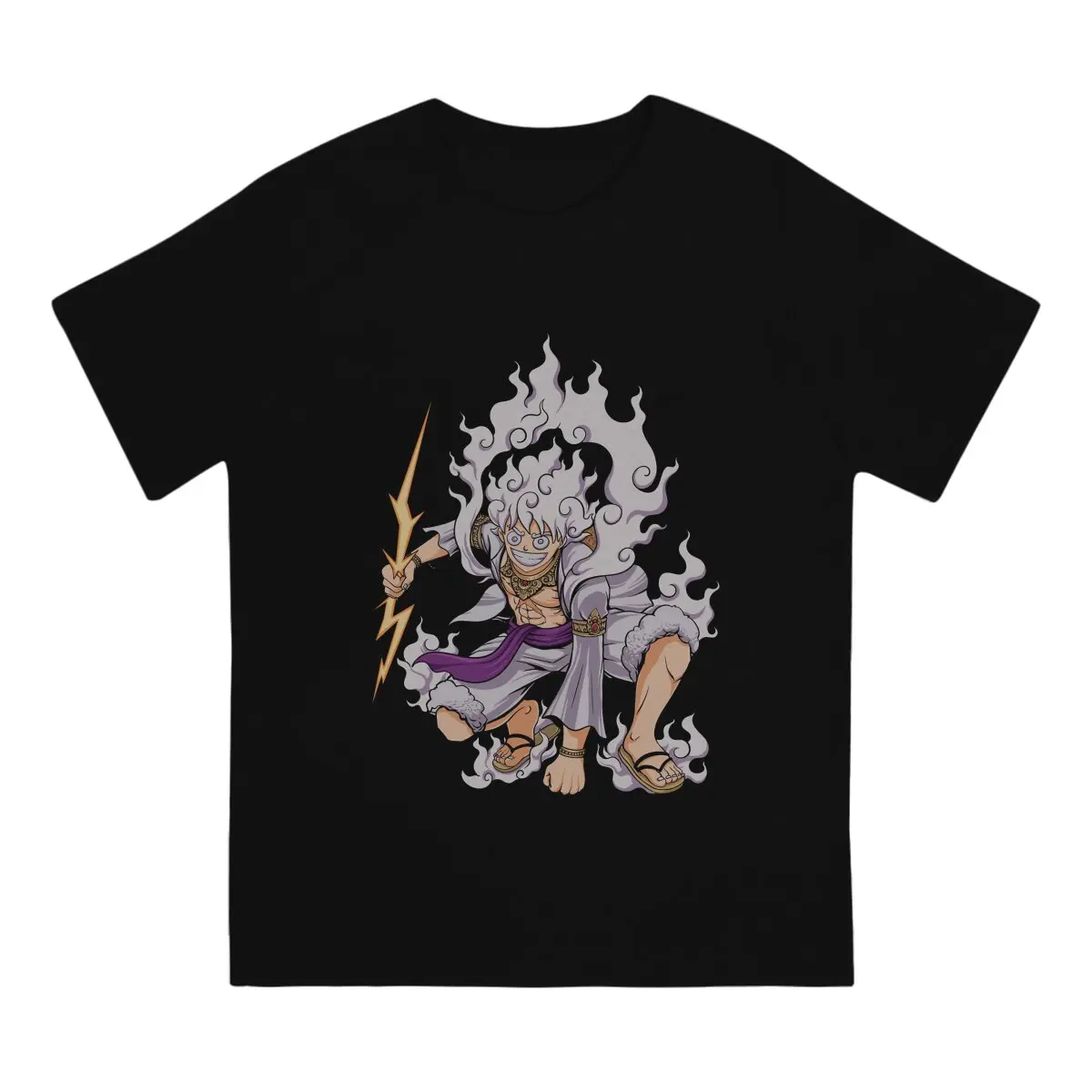 Sun God Joy Boy Unique TShirt ONE PIECE Luffy Gear 5 Nika Leisure T Shirt Hot Sale Stuff For Adult