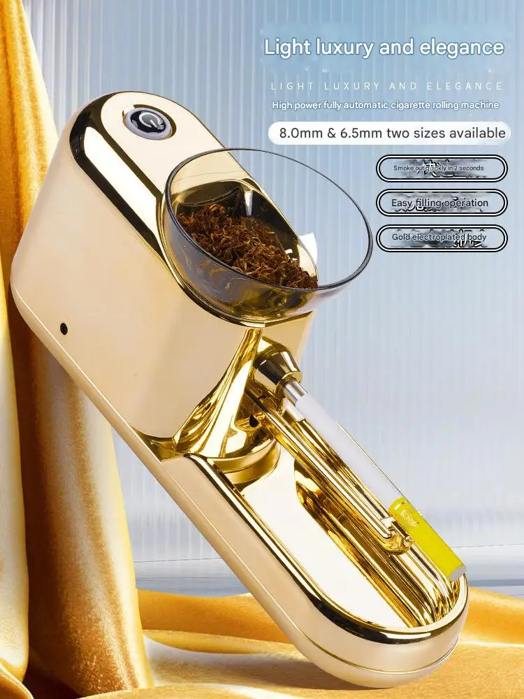 Factory Wholesale Tobacco & Cigarette Machinery Automatic Cigarette Rolling Machine Electric Cigarette Making Machine