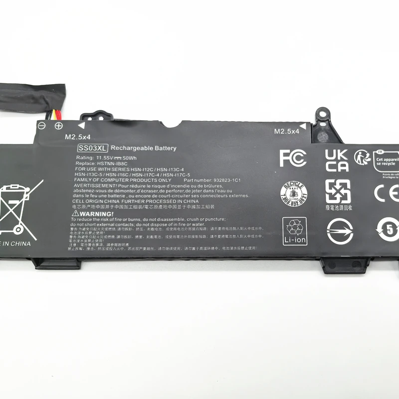 New SS03XL HSTNN-LB8G HSTNN-IB8C Laptop Battery for HP EliteBook 730 735 740 745 755 830 840 846 ZBook 14U G5 G6 MT44