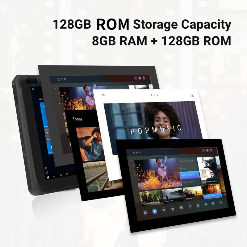 Vendas superiores ar10 windows 10 tablet pc 10 polegadas 8gb ram 128gb rom x5-Z8300 cpu 64 bits quad core câmeras duplas 1920x1200 tela ips