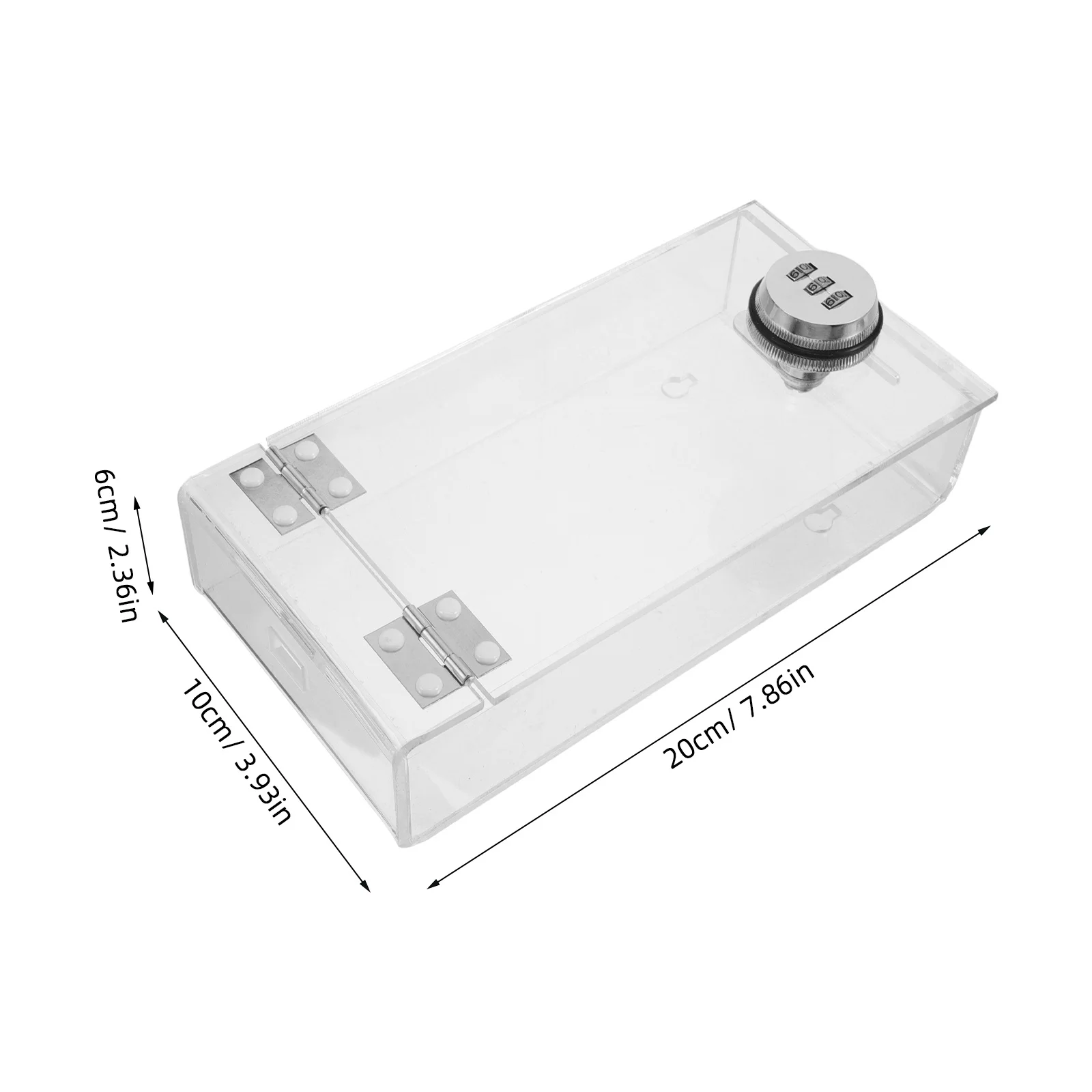 Transparent Cell Phone Locker Box Secure Storage with Individual Locks High Visibility Design for Workplace Efficiency Classroom