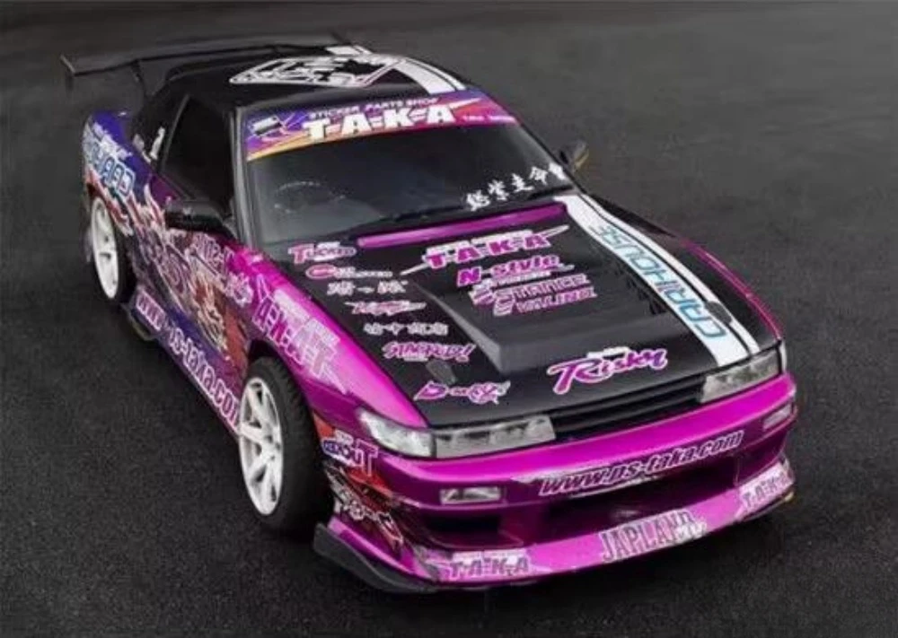 TC953 1/10 Silvia S13 RC Drift body Decals/Badge