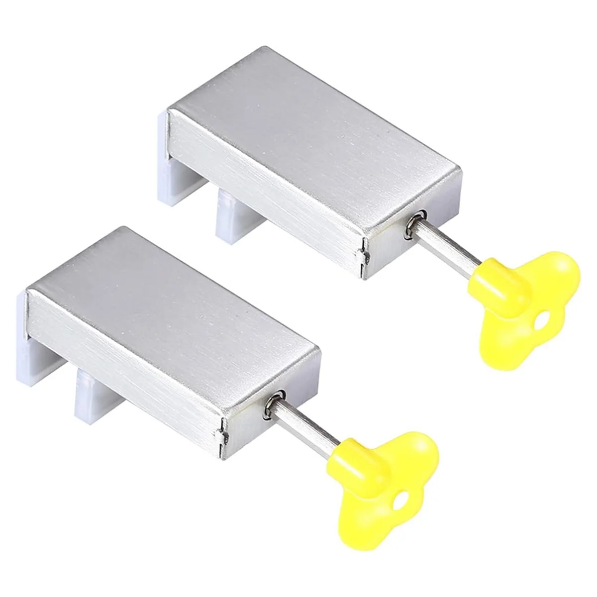 Window Locks 2PCS Adjustable Window Security Locks Window Limiters for Position Stopper Child Safe for Sliding