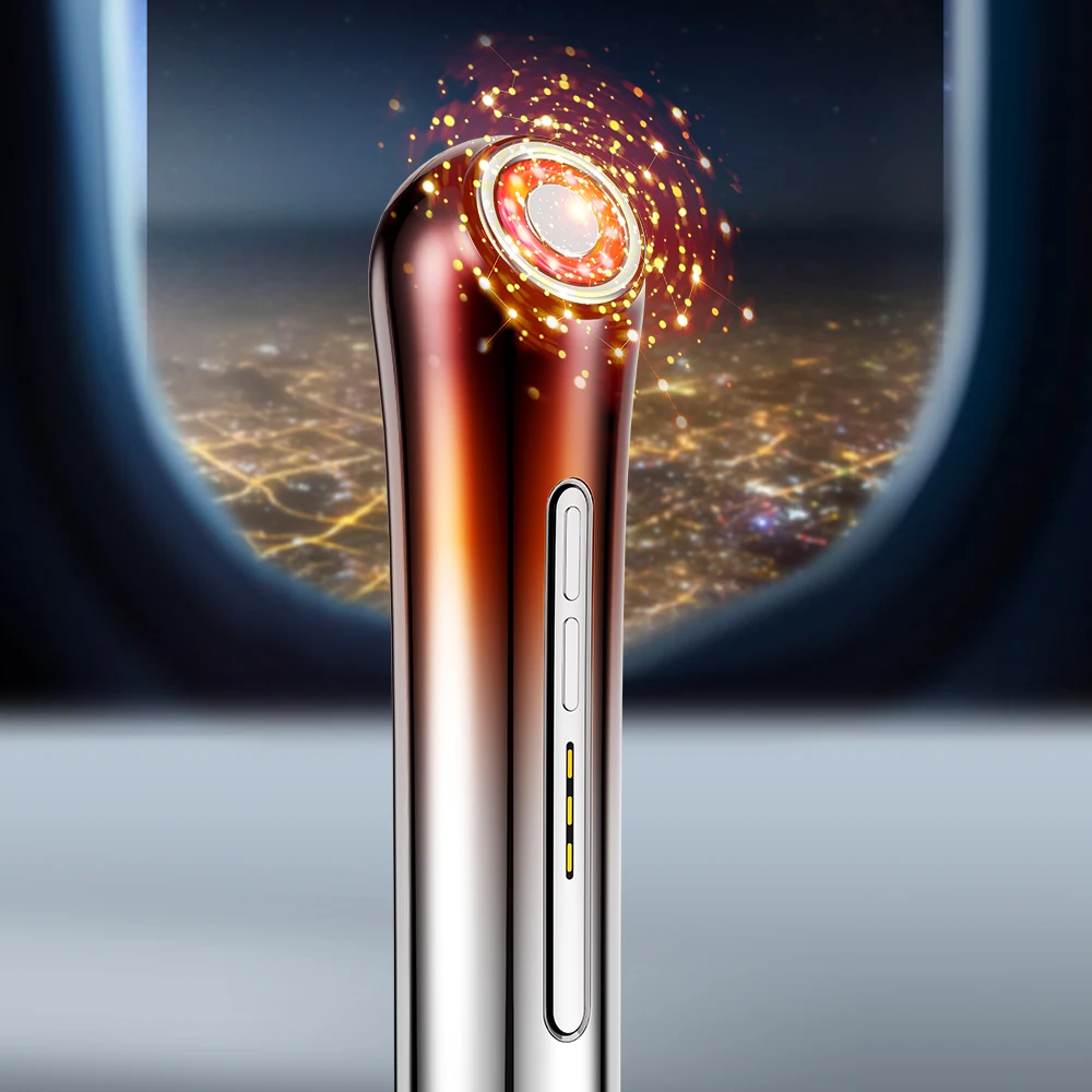 Face Lifting Device Neck Facial Eye Massage Introducer Microcurrent Skin Rejuvenation Anti Aging Beauty Device Face Massager