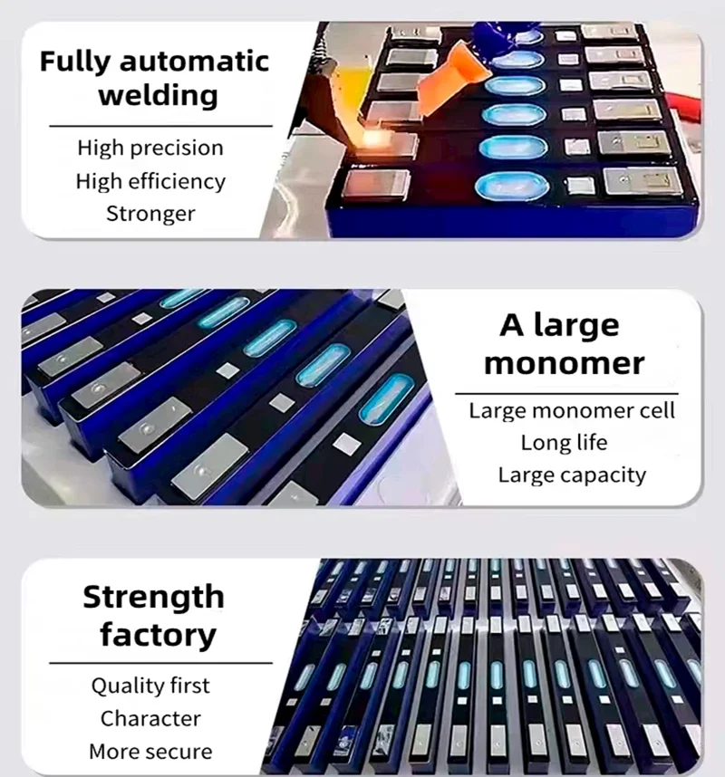 Lifepo4 72 فولت بطارية ليثيوم قدرة عالية 50Ah-200Ah أحجام مختلفة ل سكوتر كهربائي دراجة نارية دراجة ثلاثية العجلات سيارة أربع عجلات #5