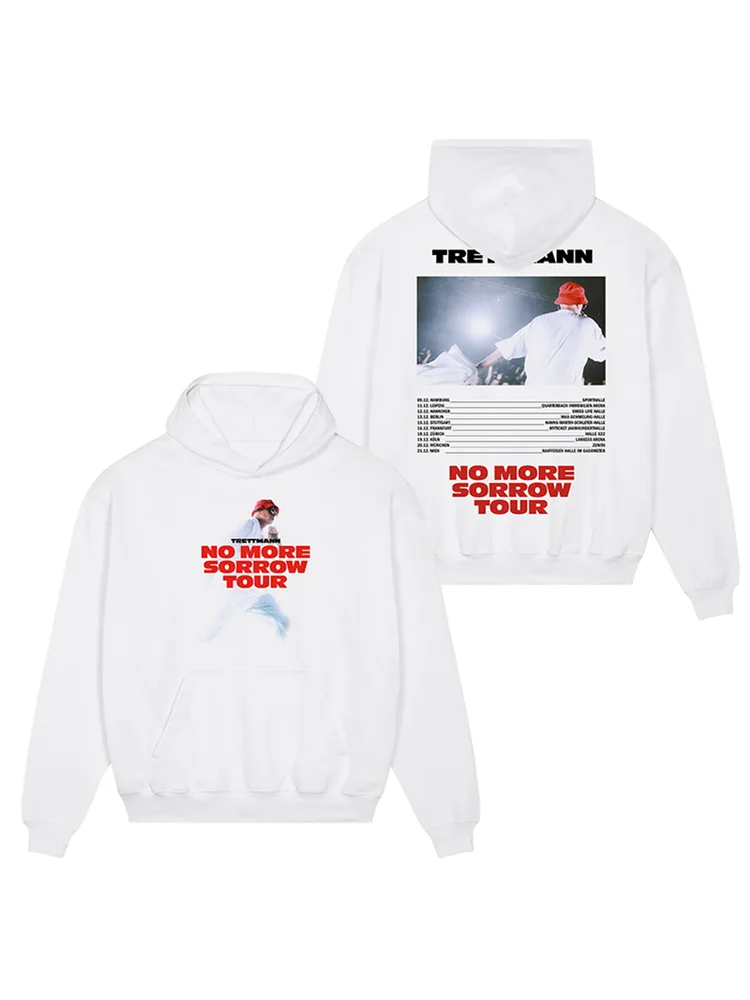 

Tretann Ro Band American Sle Men's round Ne Hoodie ort Sve Comfortable Cotton Anti-Wrinkle Wear Resistant Sweatirt