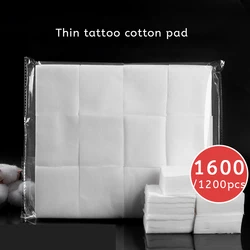 1600/1200PCS Cotton Pad Square Disposable Makeup Tissue Soft Clean Wipe Swap Unloading Tattoo Nail Polish Cosmetic Remover 5*6cm