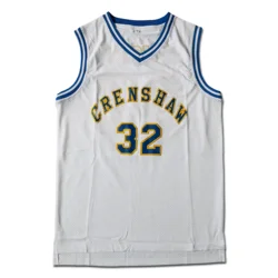 Mens Love And Basketball Movie 22 Quincy McCall Basketball Jerseys Cheap 32 Monica Wright Crenshaw High School Basketball Shirts