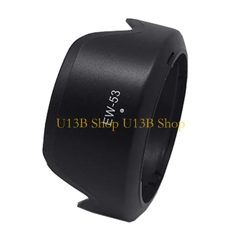 U13B EW-53 49mm EW 53 EW53 렌즈 후드 가역 카메라 EF-M 15-45mm f/3.5-6.3은 카메라 보호기 액세서리 용입니다.