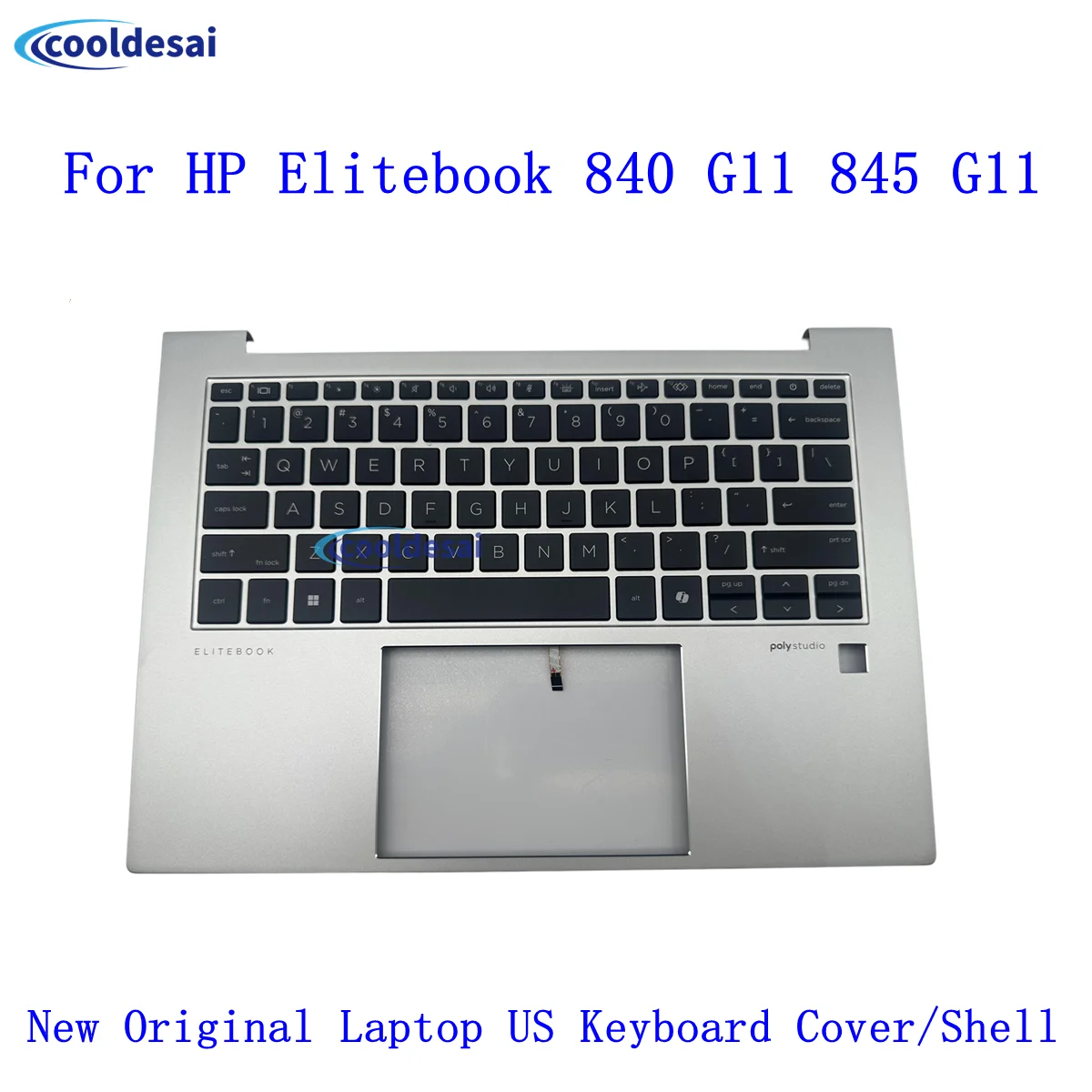 

For HP Elitebook 845 840 G11Laptops New Palmrest Upper Cover Top Backlight US Keyboard Case Replace N95848-001 N95850/P03055-001
