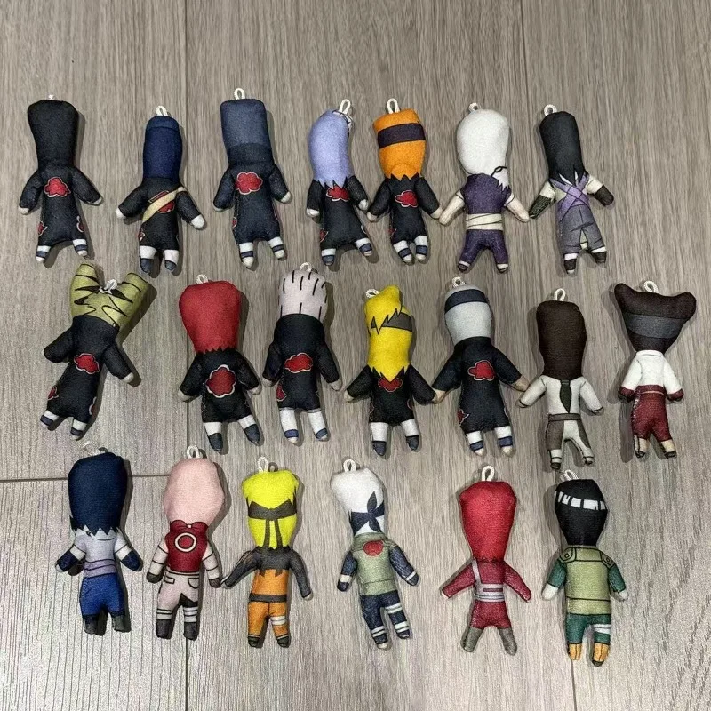 Naruto Mini Abstract Twisted Toy Pendant Funny Naruto Uzumaki DIY Figure Puppet Itachi Uchiha Plush Doll Kakashi Hatake Q Toy - view 3