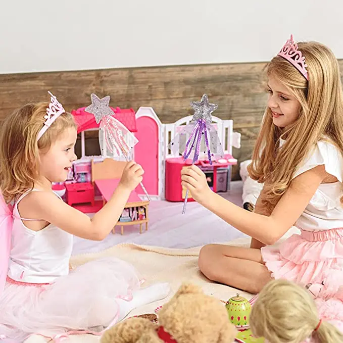 4 piezas de varitas decorativas para mascotas, varitas para niños, para cumpleaños y festivales