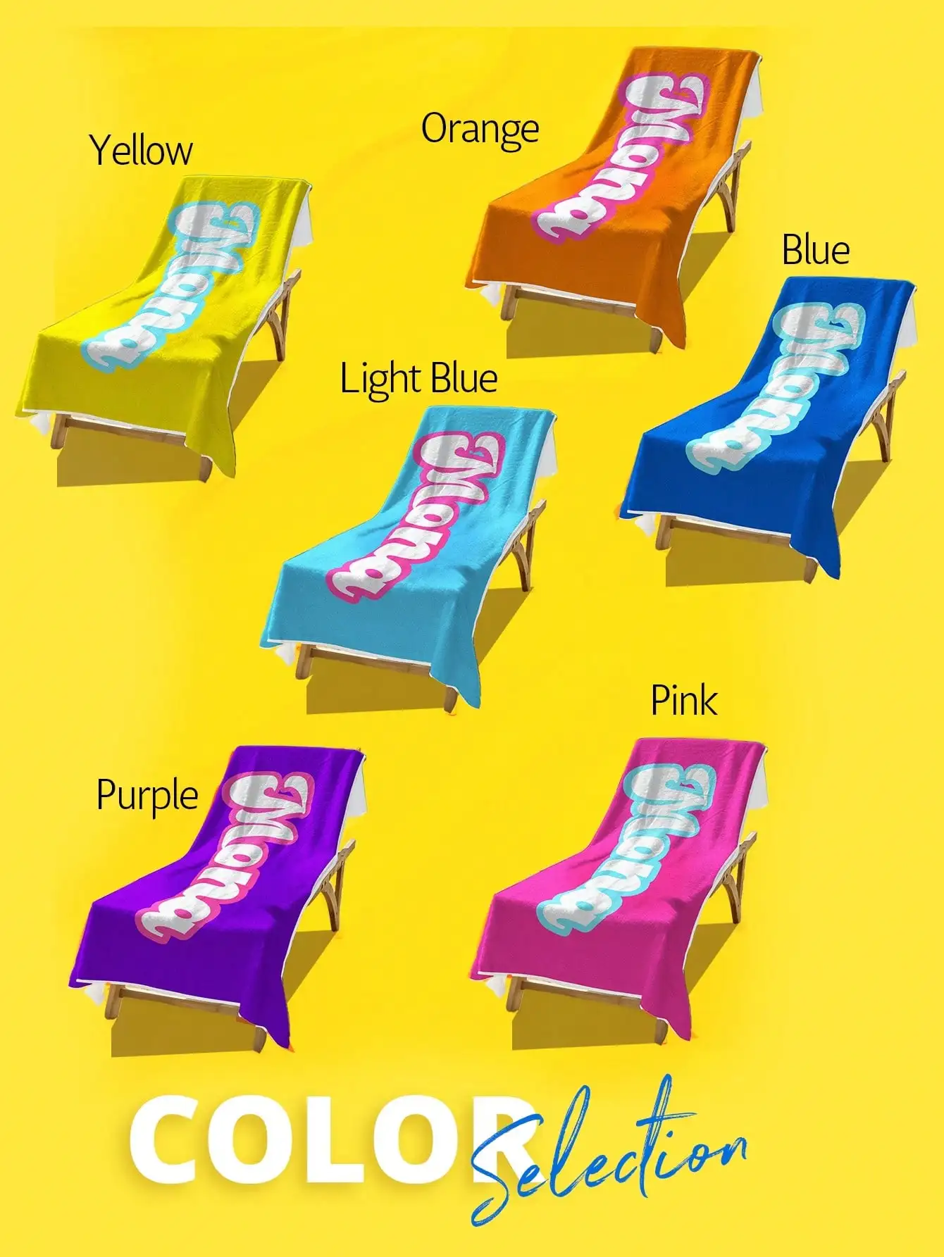 1pc Custom Name Beach Towel Personalized Microfiber Towel Quick Dry Soft Gift for Family Friend Her Him Swimming Pool Gym Yoga view 5