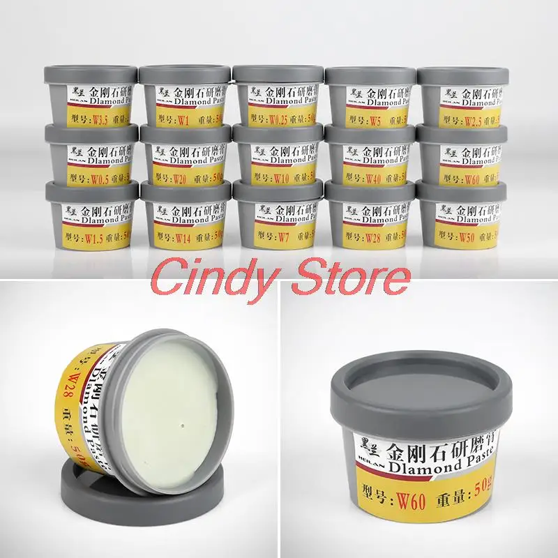 Kim Cương Dán Hợp Chất Được Đánh Bóng Cạo Vôi Ống Tiêm W0.25-60 Micron Thủy Tinh Ngọc Trang Sức Kim Loại ĐỆM PHỒNG Dụng Cụ Mài