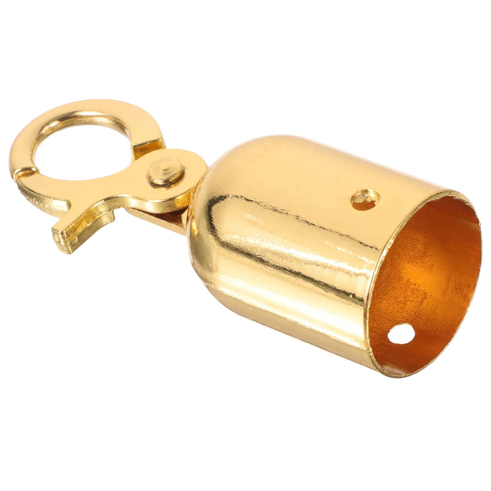 Metal Cord End Stopper Rope Snap Hook for Stanchion Posts Reusable Rope Fastener Smooth Finish Long Term Use Guardrail