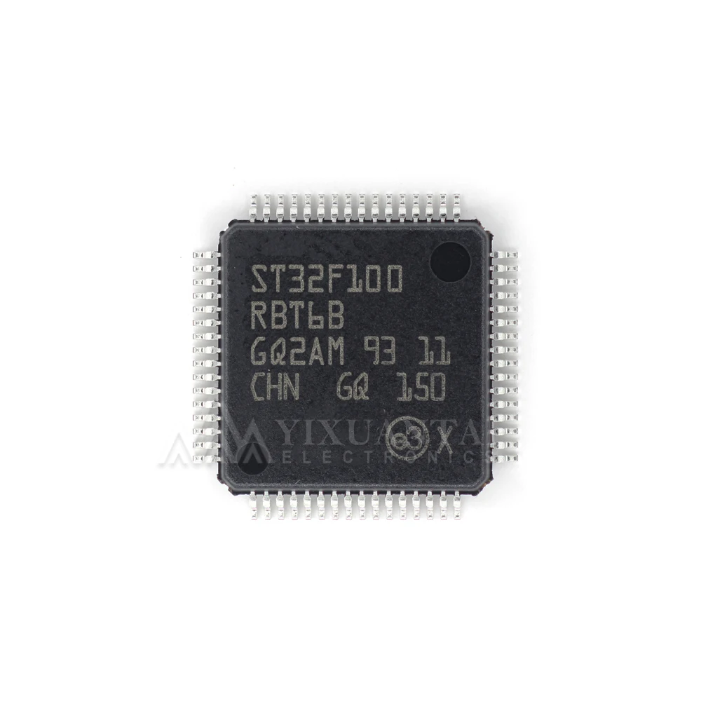 5pcs/lot NEW STM32F100RBT6B General Purpose 32-Bit Microcontroller MCU IC LQFP 64-Pin 128KB Flash Embedded Control Chip