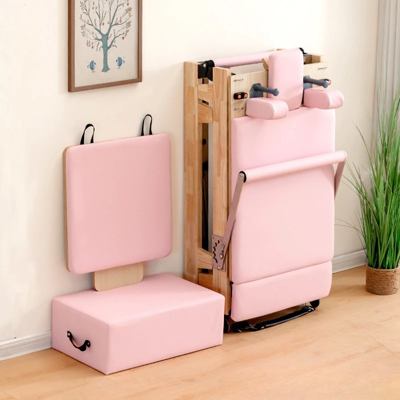 

Core bed foldable oak home yoga studio gym five-piece set of the same shaping equipment