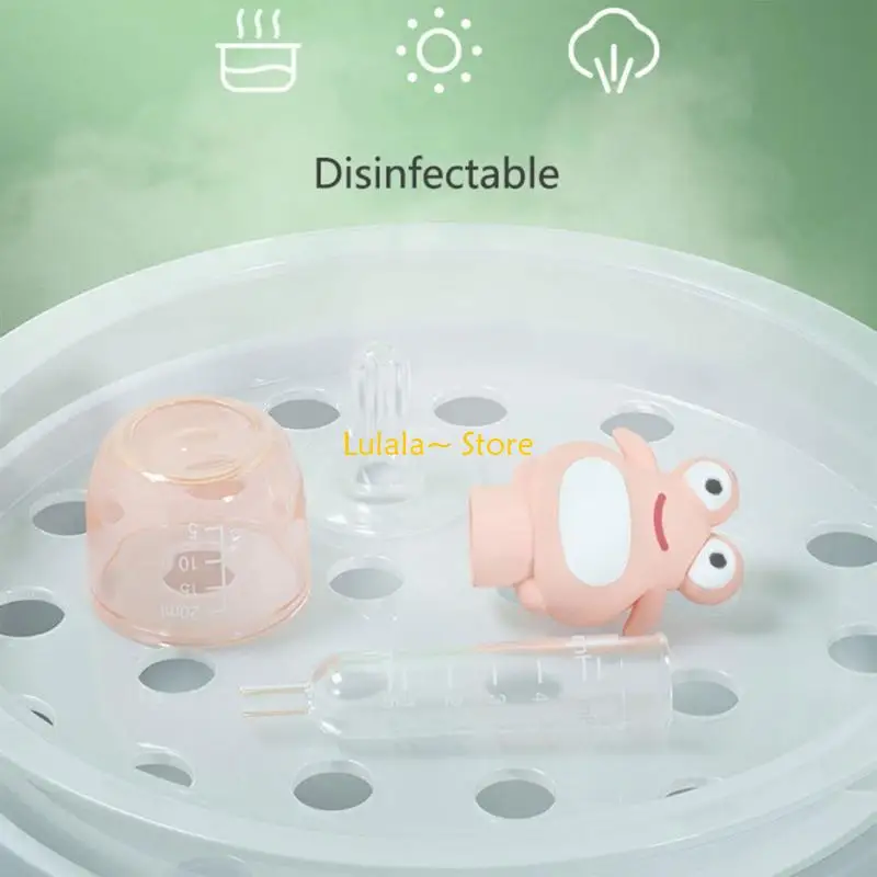 Y4QA موزع قطارة الأطفال لهاية شفافة وموزع إبرة ومغذي