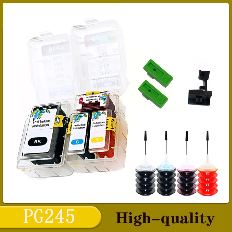 

PG245 CL246 Smart Cartridge Refill Kit For Canon PG-245 246 For MG2924 MX492 MG2520 TS302 TS3120 TS3122 Ink Cartridges