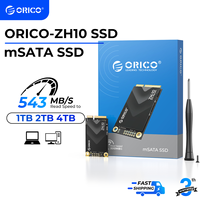 ORICO mSATA SSD SATA III 6Gbps 3D NAND Internal Solid State Drive 128GB 256GB 512GB 1TB 2TB for Laptops Ultrabooks Desktop-ZH10