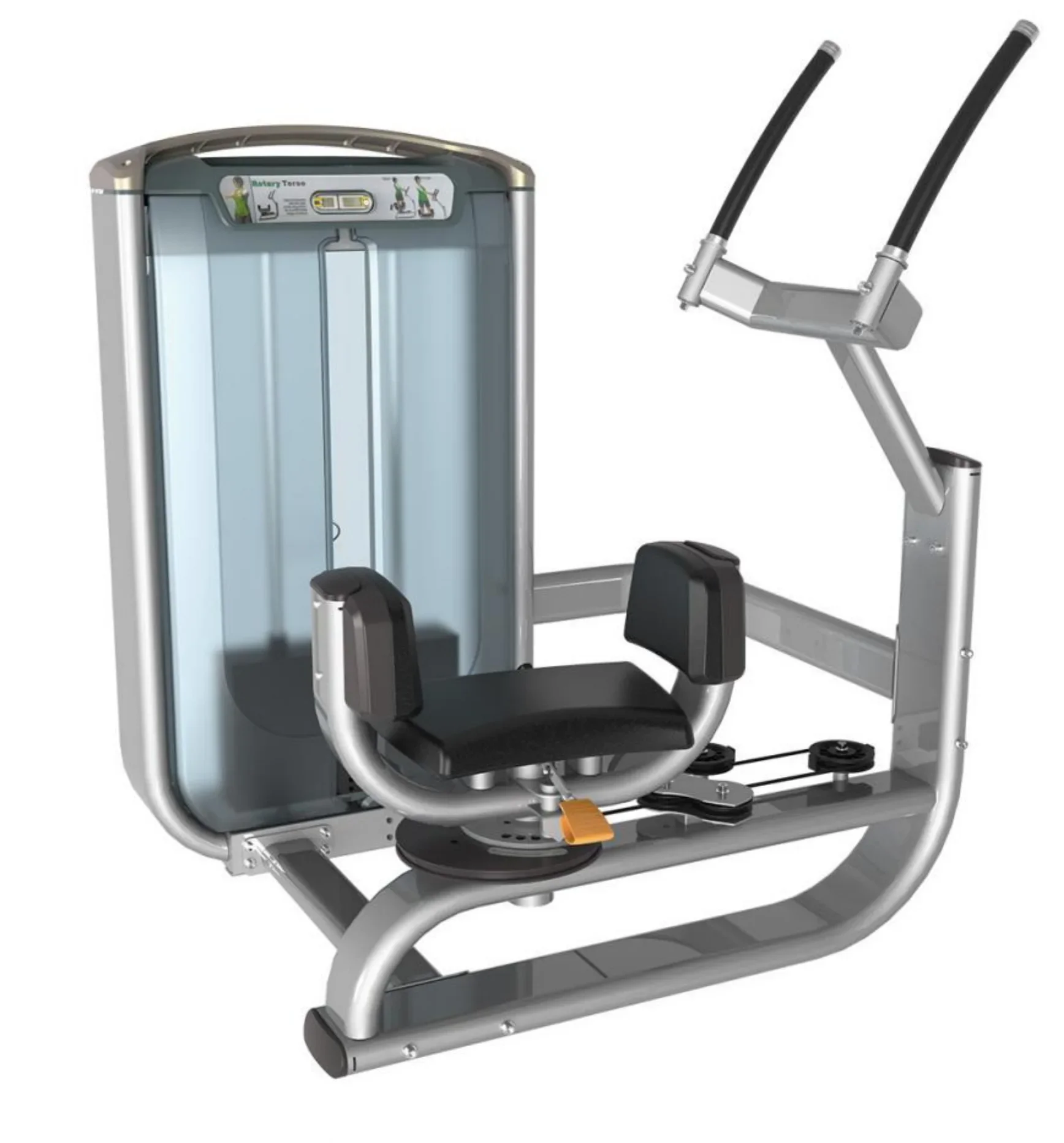 

Commercial Gym pin load rotary torso strength training machine for fitness equipment and machines