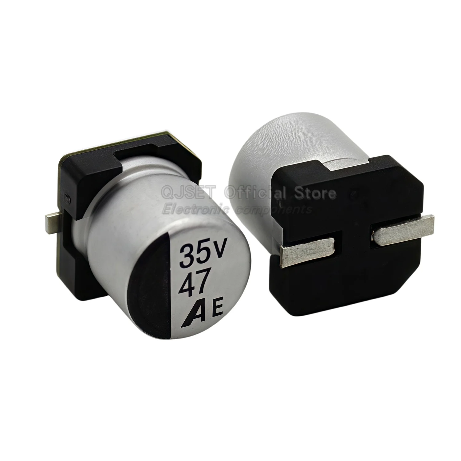 20Pcs35V47UF 5x5.7mm Ultra-Compact SMD Surface-Mount Aluminum Electrolytic Capacitors47UF35V 5*5.7mm SMD GVE1V476M0506CNVC Solid
