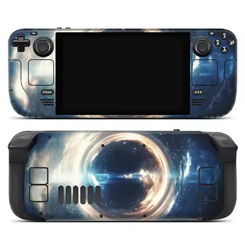 Skin Sticker For Steam Deck Vinyl Decal Full Set Protective Wrapping Cover Game Accessories Sticker