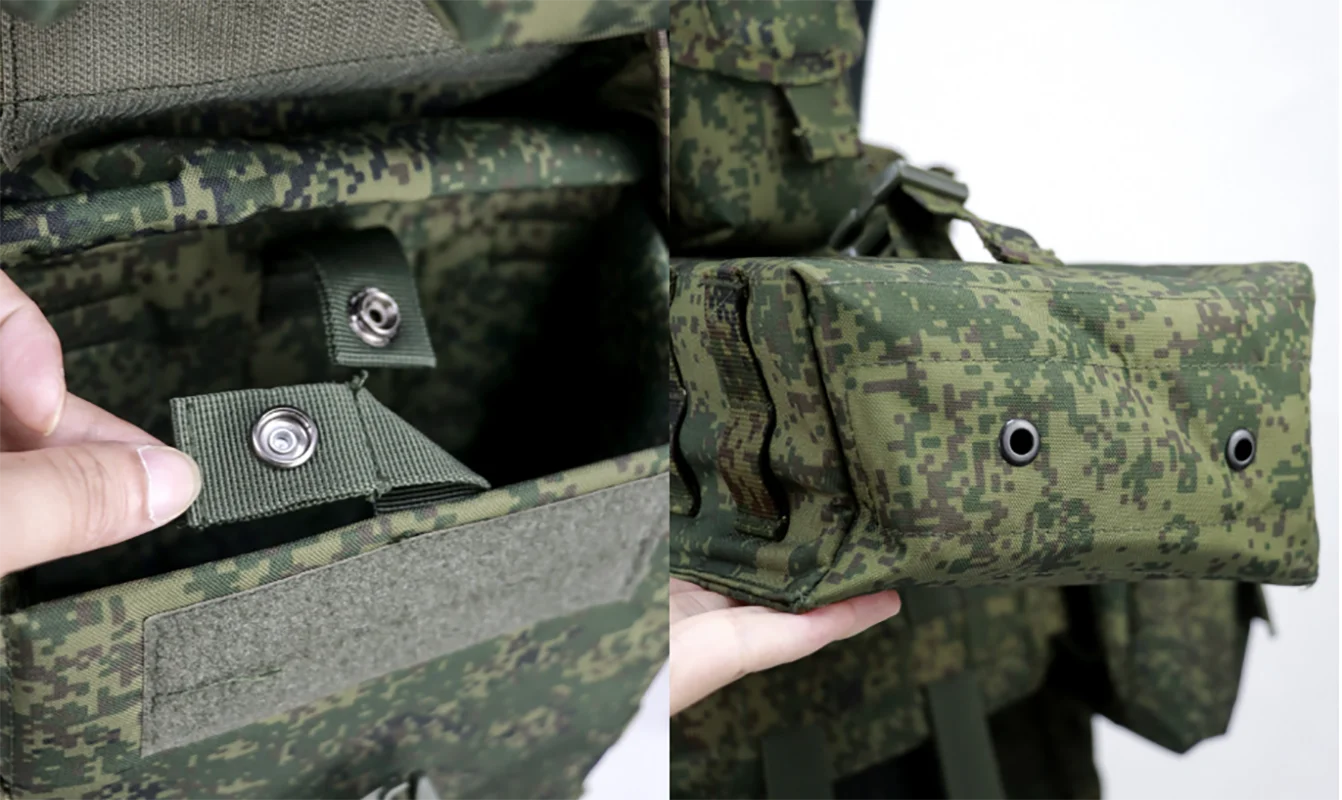 1 個多機能 MOLLE PKM マガジンポーチ EMR/ATFG 毁滅迷彩ロシア 6SH117