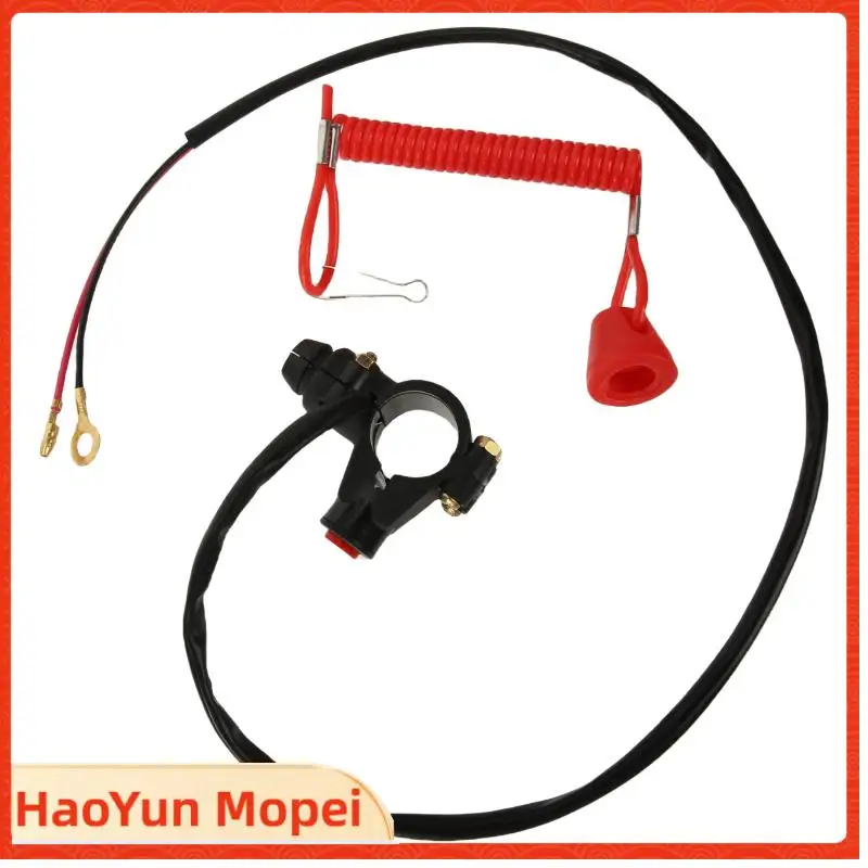 

Вездеход, выключатель зажигания, функция запуска и остановки мини-мотоцикла, безопасный выключатель аварийного отключения двигателя.