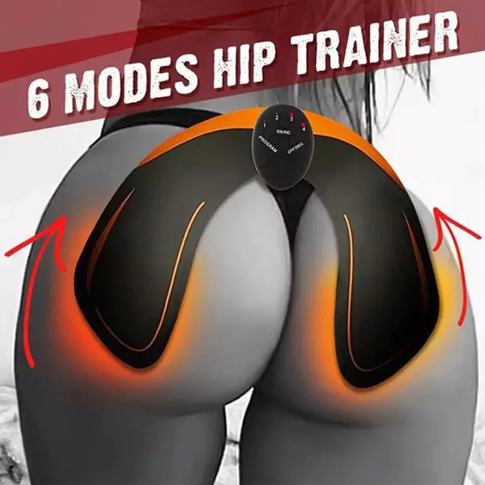 

EMS Hips Trainer Butt Muscle Stimulator Adjustable Wearable Buttocks Toner Multi Modes Butt Lifting Machine Body Shaping Device