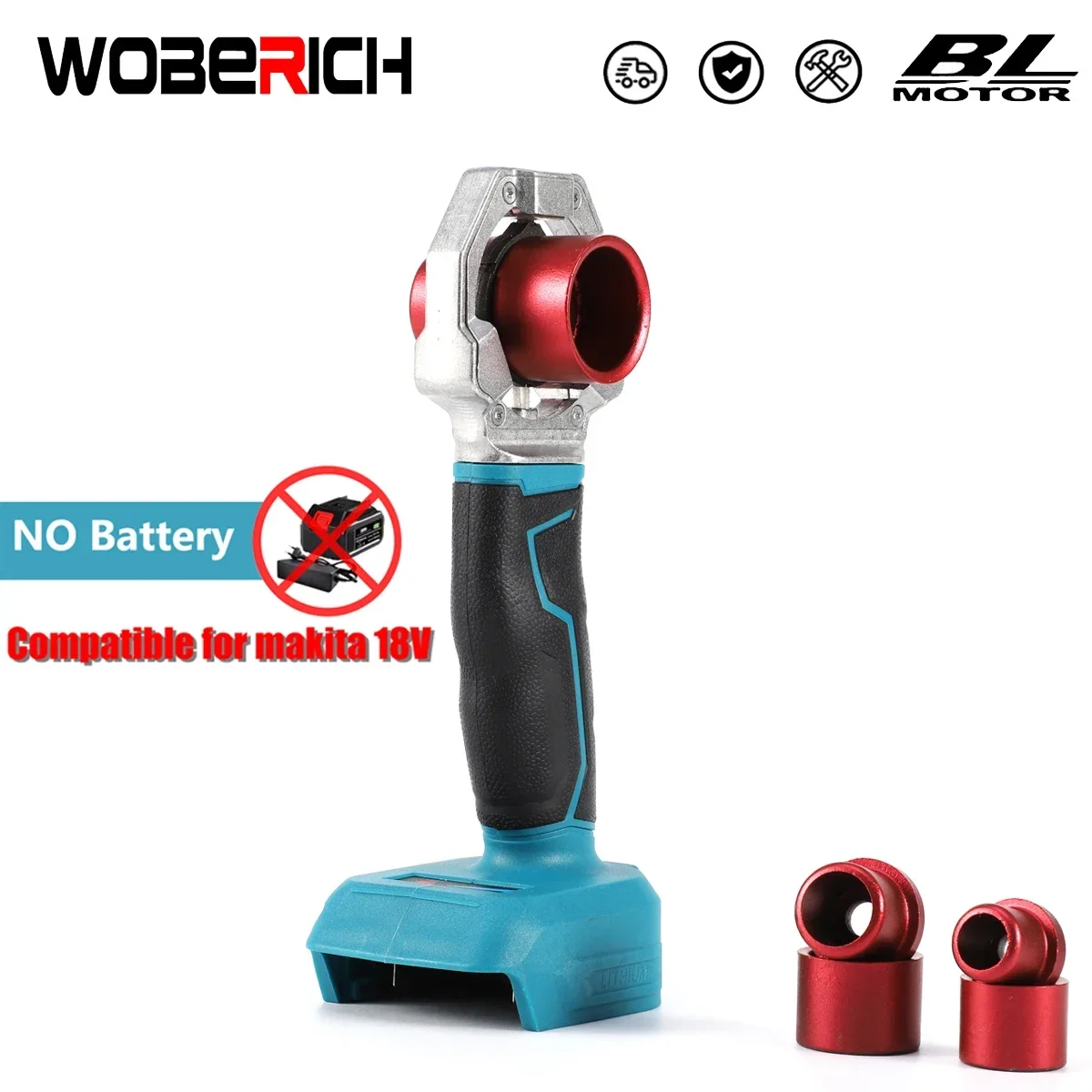 

Rechargeable Hot Melt Machine Cordless PPR Water Pipe Melter Plastic Welding Machine with Replacement Heads For 18V Battery