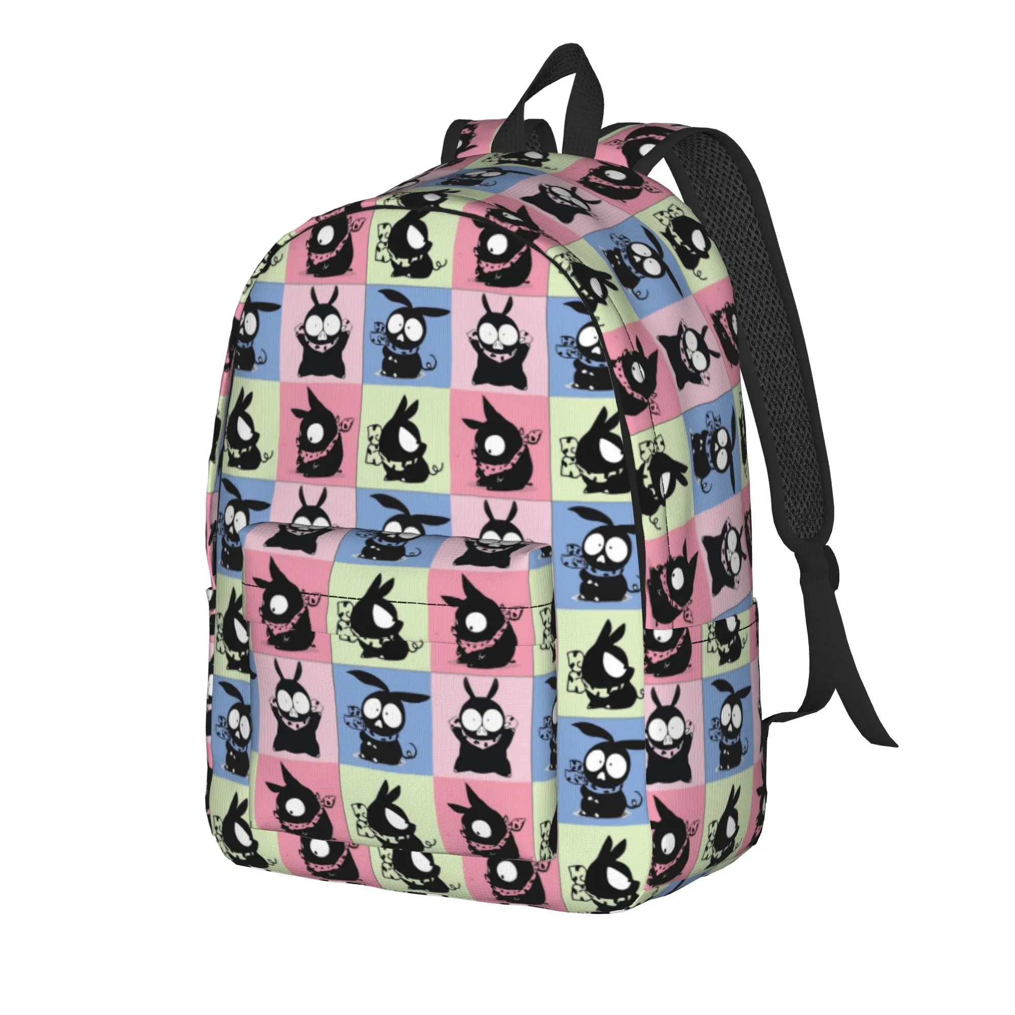 Prime Series of P-Chan Fashion Backpack Lightweight High School Business Ranmas Anime Daypack for Men Women Laptop Canvas Bags