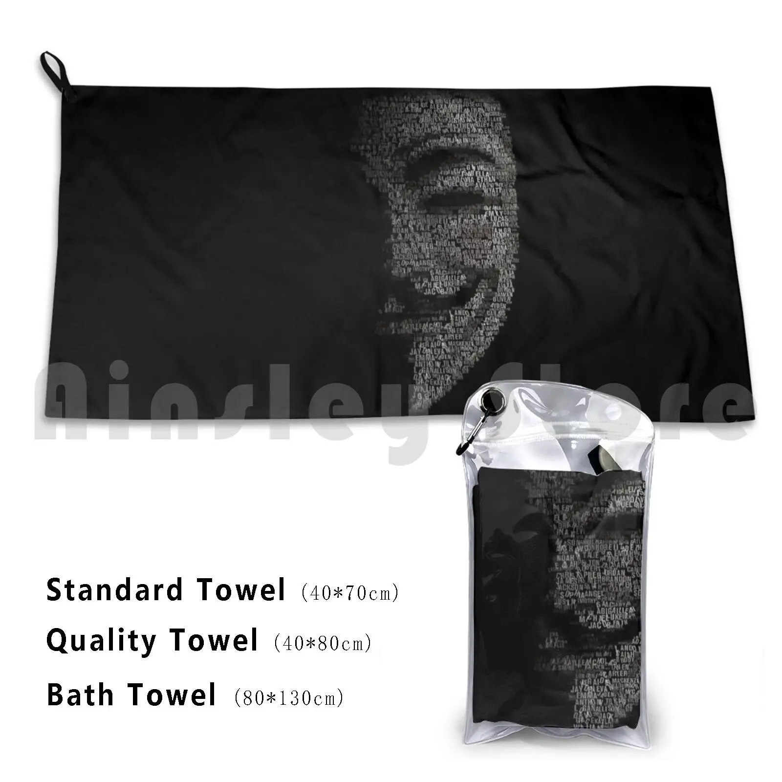 Towel Anonymous 2k20 411 Anonymous Hack Hacker Trend Anonymities