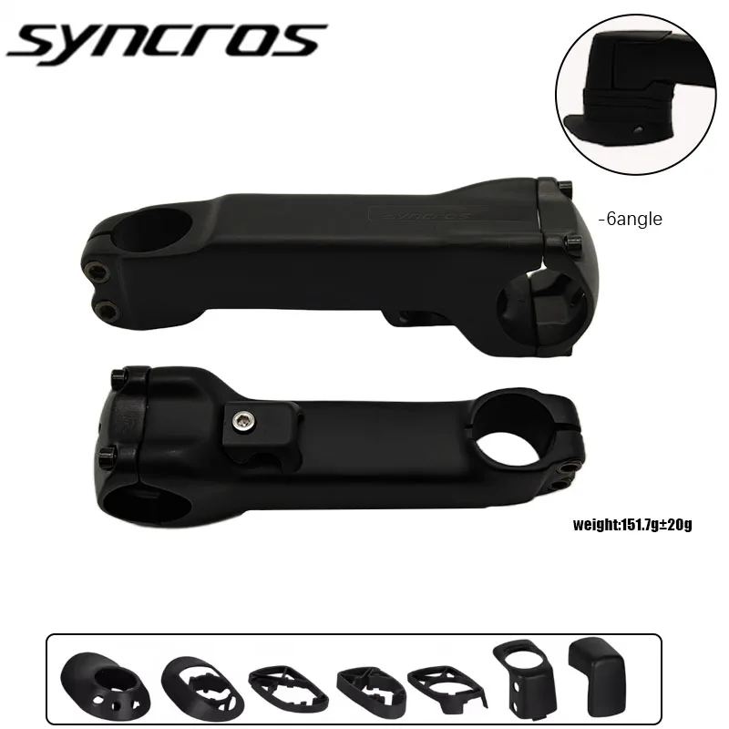

Syncros SL7 Full Carbon Road/Mountain Bike Internal Wiring Stem Matte Finish with Gasket Applicable Sizes 70-130mm