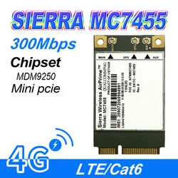 WDXUN for Wireless MC7455 Original FDD / TDD LTE 4G Module CAT6 DC-HSPA + GNSS WWAN Card USB 3.0 MBIM Interface MC7455