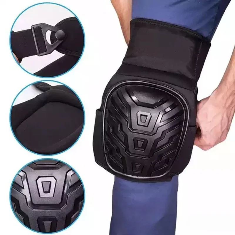 Professional Knee Pads Premium Foam Padding Knee Pads Cushion Gel Knee Pads Gardening Work Knee Motorcycle Knee Pads