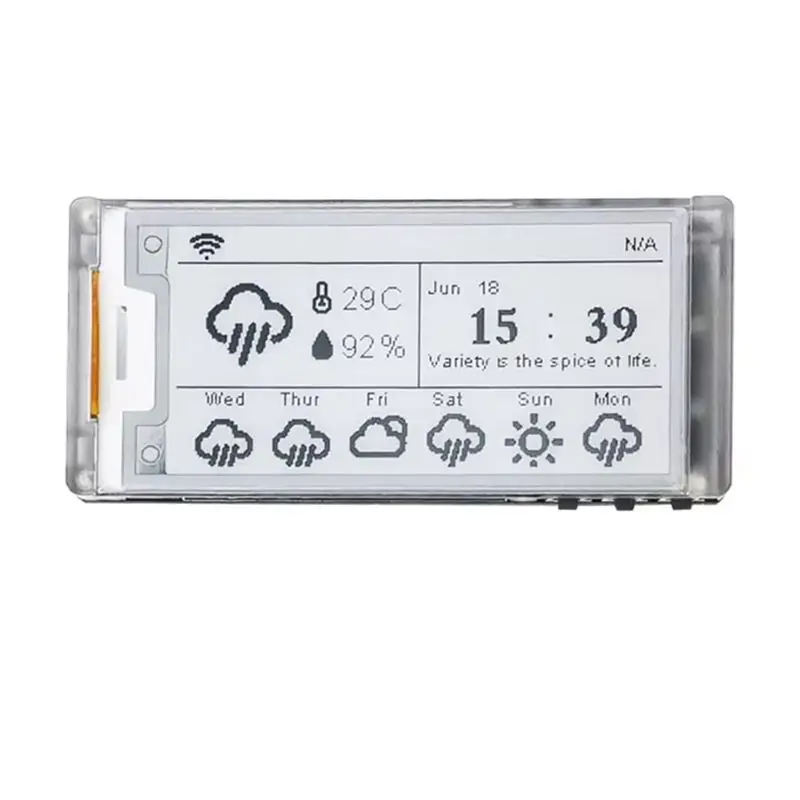 

Электронный монитор A01K-E-Paper Vision Master E213 Meshtastic 2.13" с черно-белым E-Ink дисплеем, Lora ESP32, Wi-Fi, BLE, ценник, 868 МГц