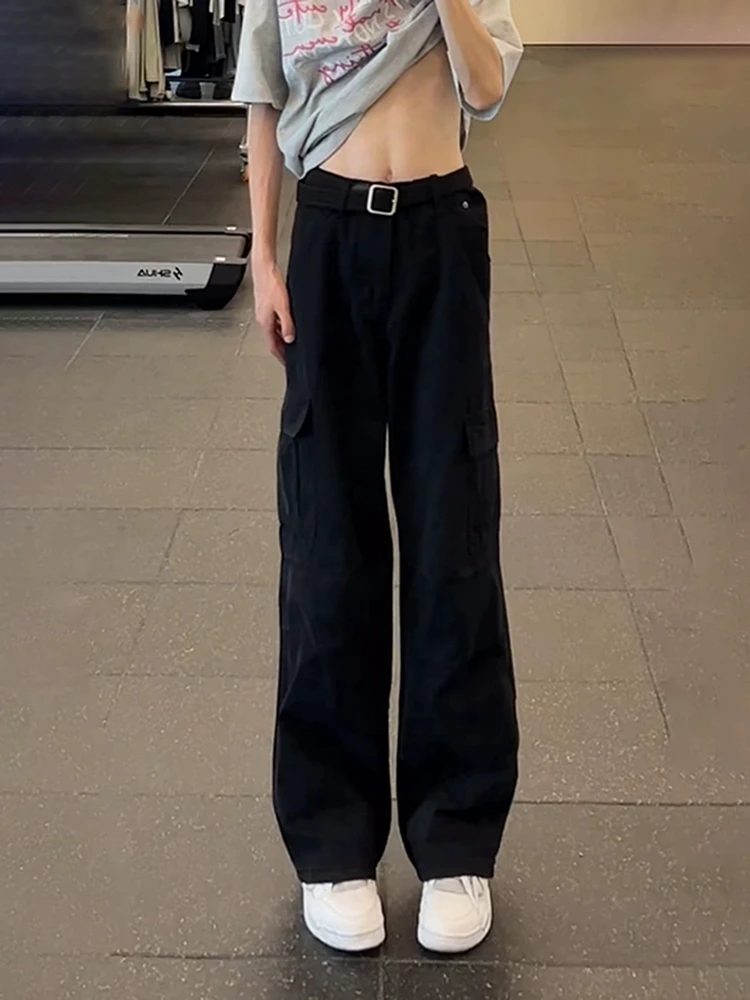 

Bla American Retro Cleanfit Men's Pants High Waist Straight Leg Workwear Trousers Trendy Brand Autumn Faion Casual Pants