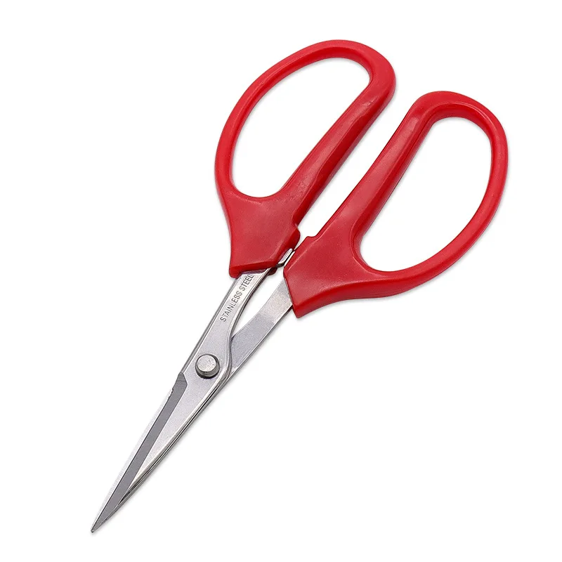 Imagem -03 - Tesoura de Uva de Frutas de Tesoura de Poda Clipper Red pp Comfort Handle Ferramentas de Jardinagem para Flores de Bonsai Atacado Aço Inoxidável