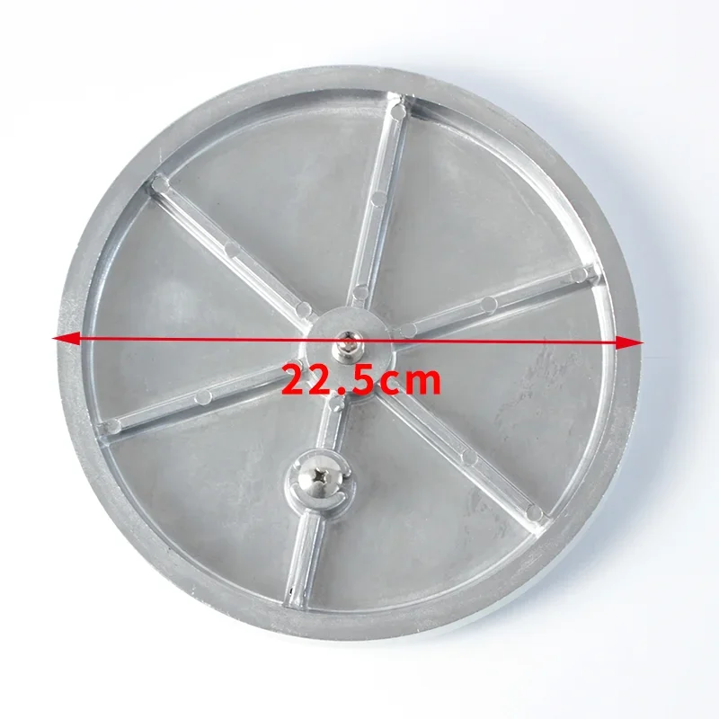 Round Compression Plate Food-grade Plastic Piston Press Tray Spare Part For Sausage Stuffer Churros Machines Fitting