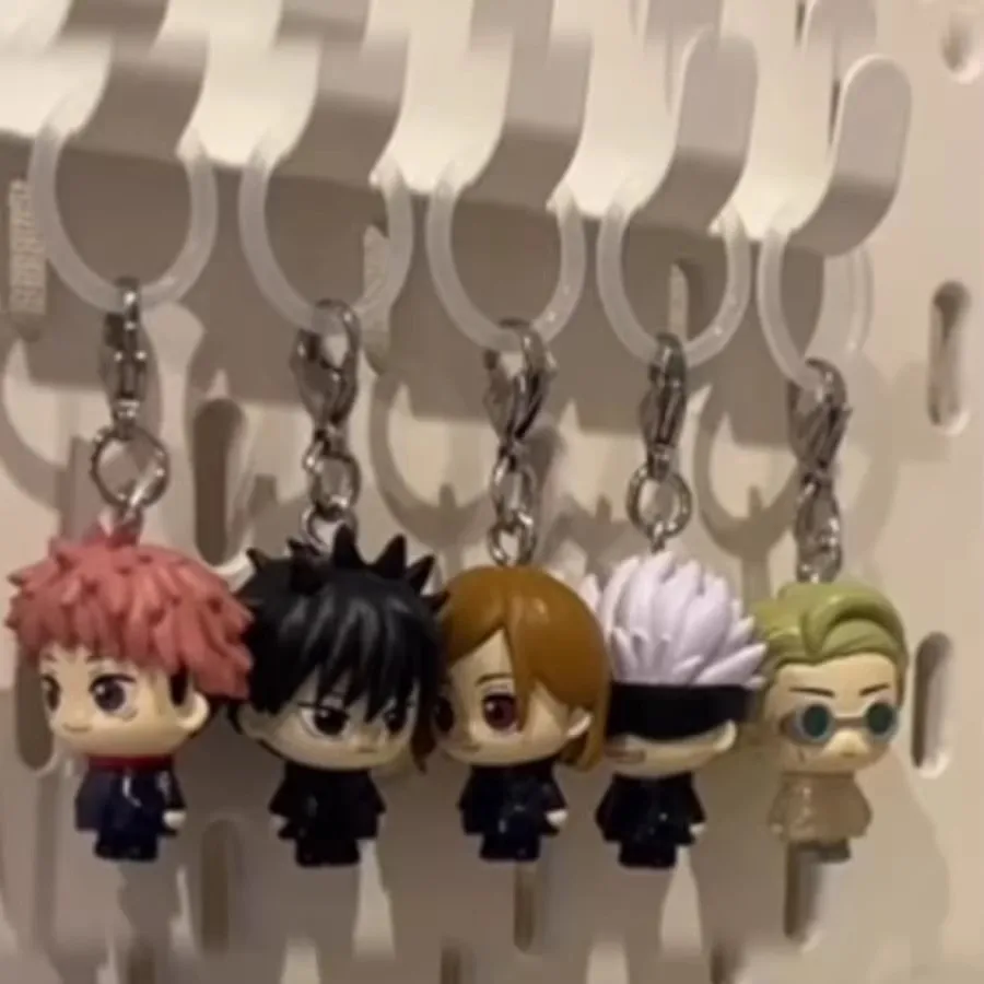 

Оригинальные фигурки Bandai Gashapon, 5 шт., аксессуары для Jujutsu Kaisen, аниме-фигурки, игрушки для детей, подарок, коллекционные модели, украшения