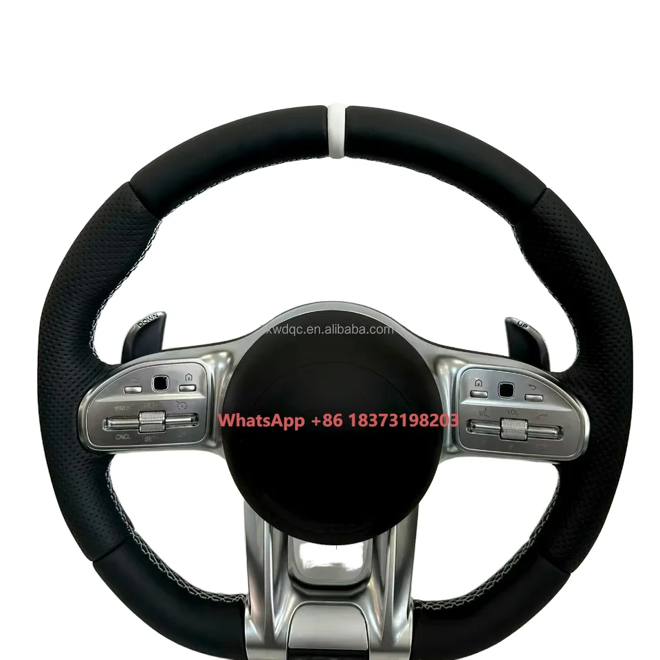 

Suitable for Mercedes Benz 2018-2024 Steering Wheel Regular Version Upgrade Sport Version Can Be Customized Privately