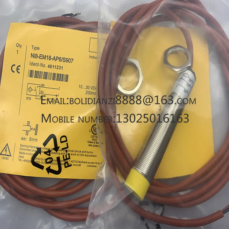 New proximity switch sensor NI8-EM18-AP6 S907 NI15-EM30-AP6 S907 In stock