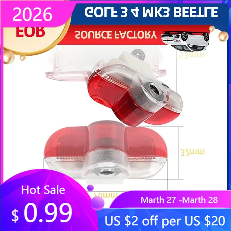 

Горячие колпаки для VOLKSWAGEN VW Hub, автомобильный мусор, светодиодные лампочки для украшения интерьера двери автомобиля, аксессуары для VW Caddy MK3 Bora Lavida G