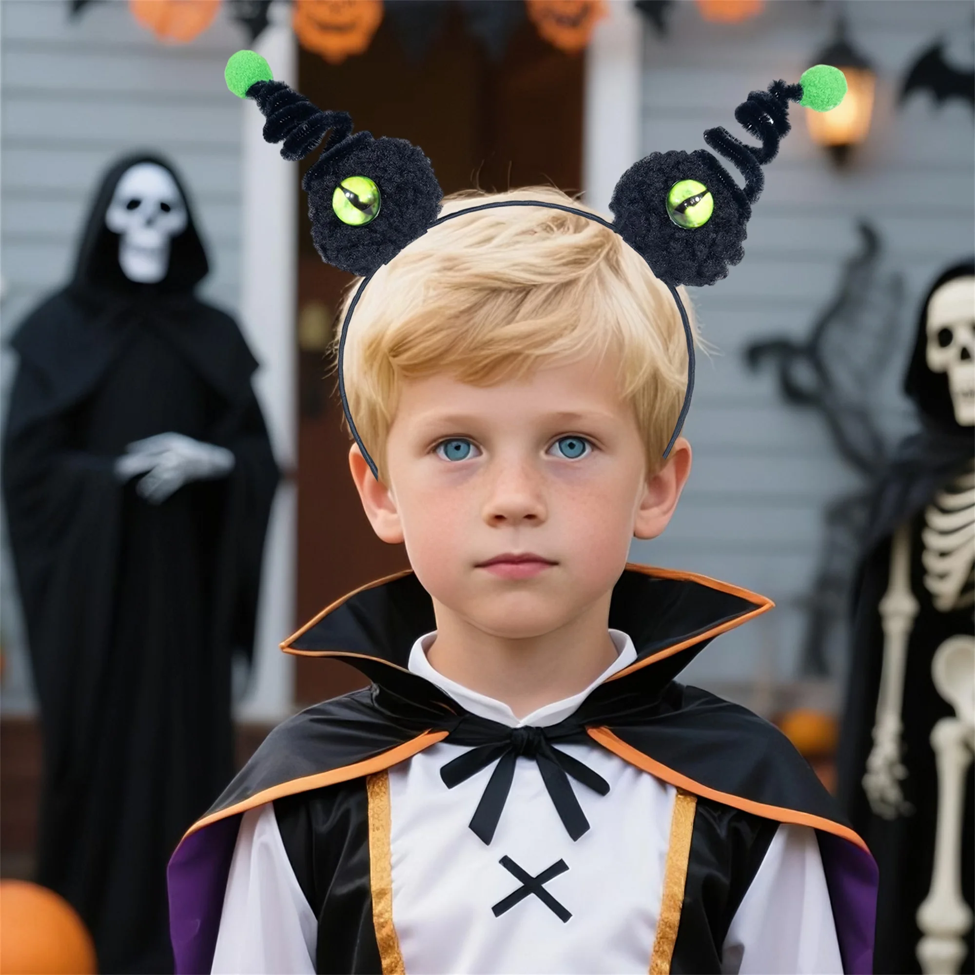 Diadema de Halloween para mujer y adolescente, telaraña, Cosplay, aro para el pelo, recuerdos de fiesta, accesorio y accesorio de disfraz