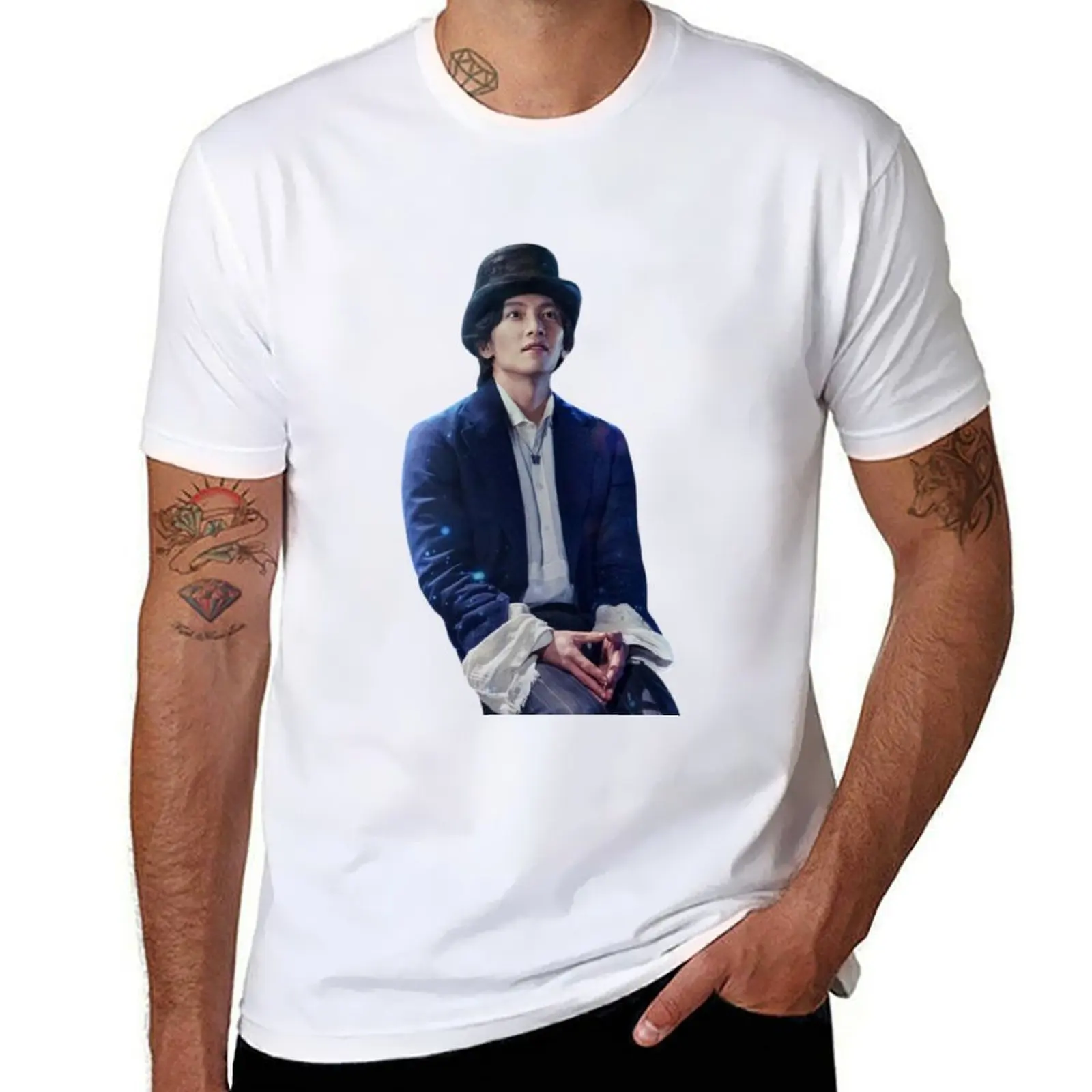 تي شيرت Ji Chang Wookfrom The Sound of Magic (2022) تي شيرت أساسي تي شيرت رجالي فاخر تي شيرت جرافيك تي شيرت #1